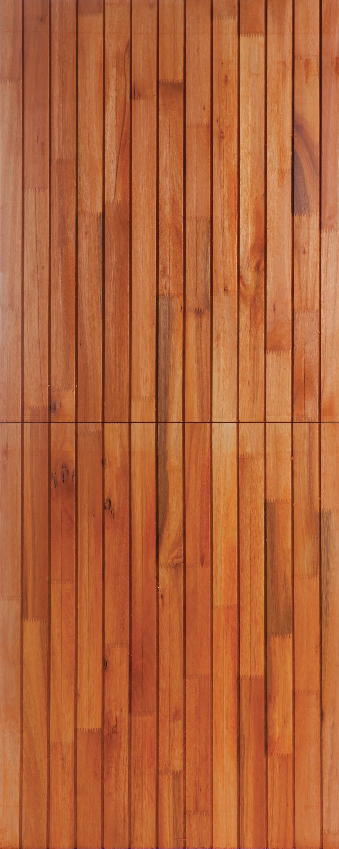 Kayo KYD2156H hardwood stable door with vertical boarding and a horizontal split between the upper and lower sections.