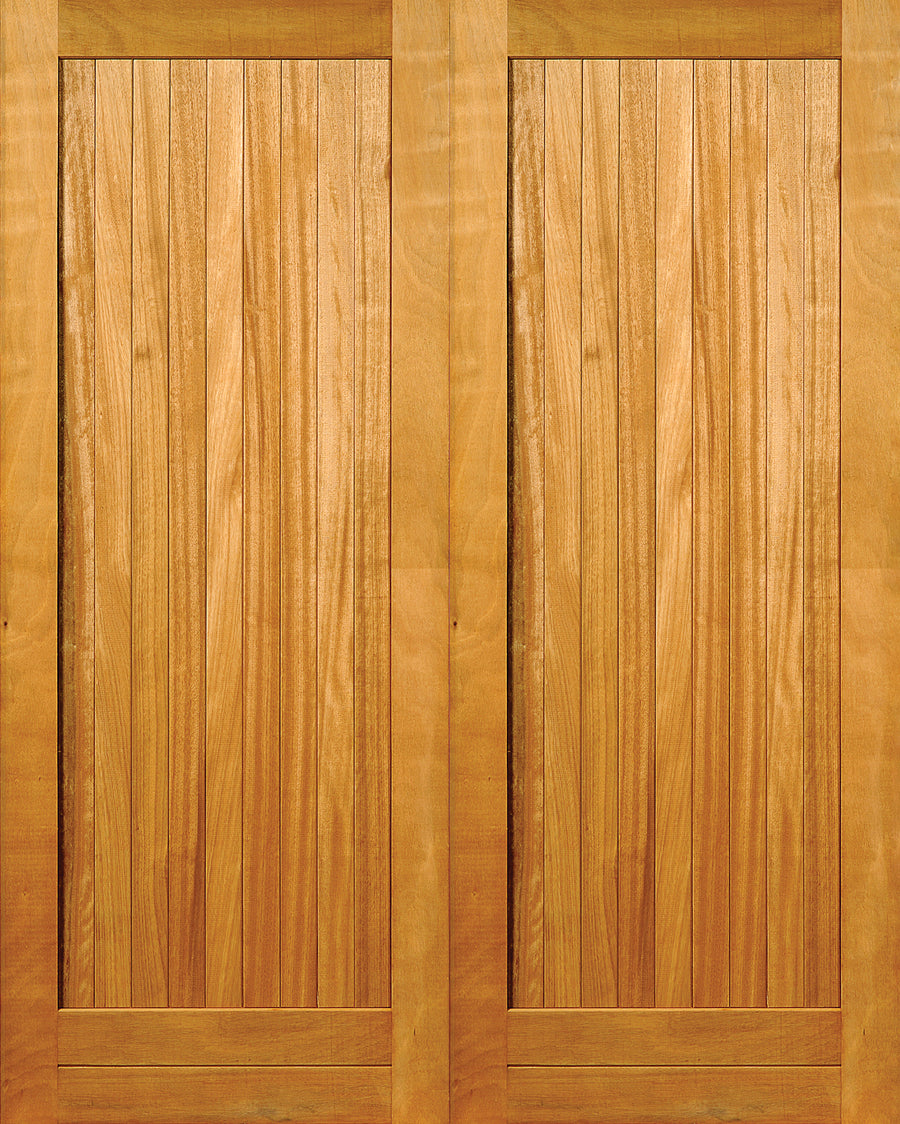 Swartland Winsters PD1/OB pair of open‑back hardwood exterior doors – 1612 x 2032mm (South Africa)