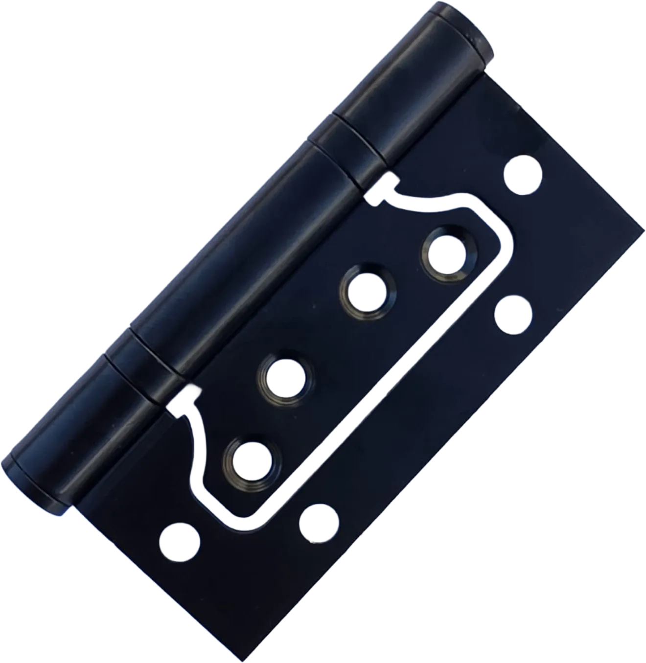 A single QS4441 Black Sinkless Hinge
