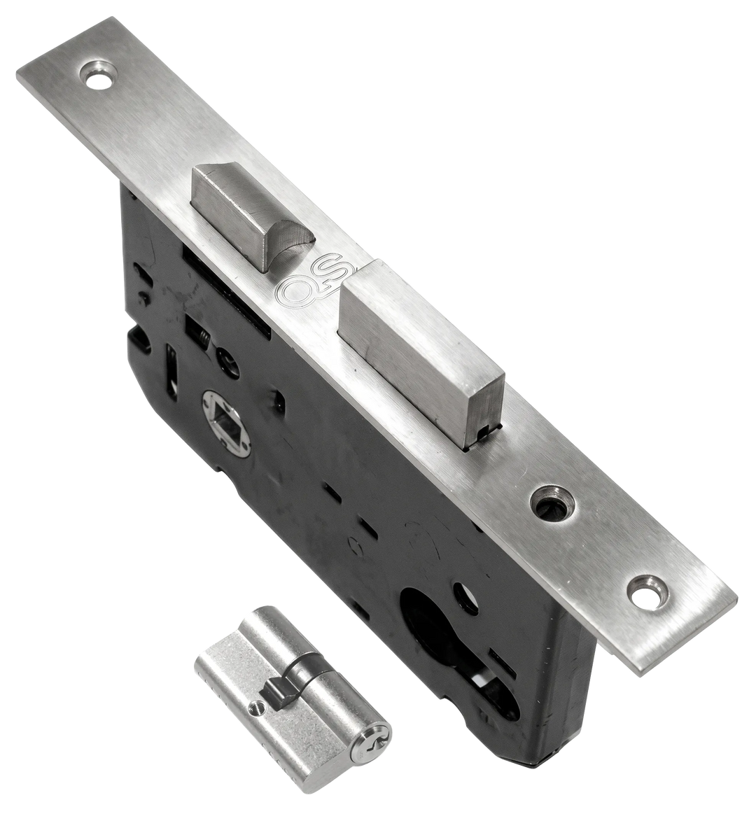 QS6055/1AS Heavy Duty Stainless Steel Latch &amp; Dead Bolt