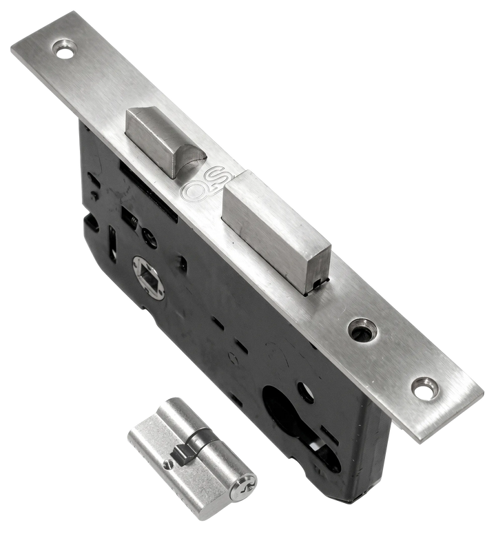 QS6055/1AS Heavy Duty Stainless Steel Latch &amp; Dead Bolt