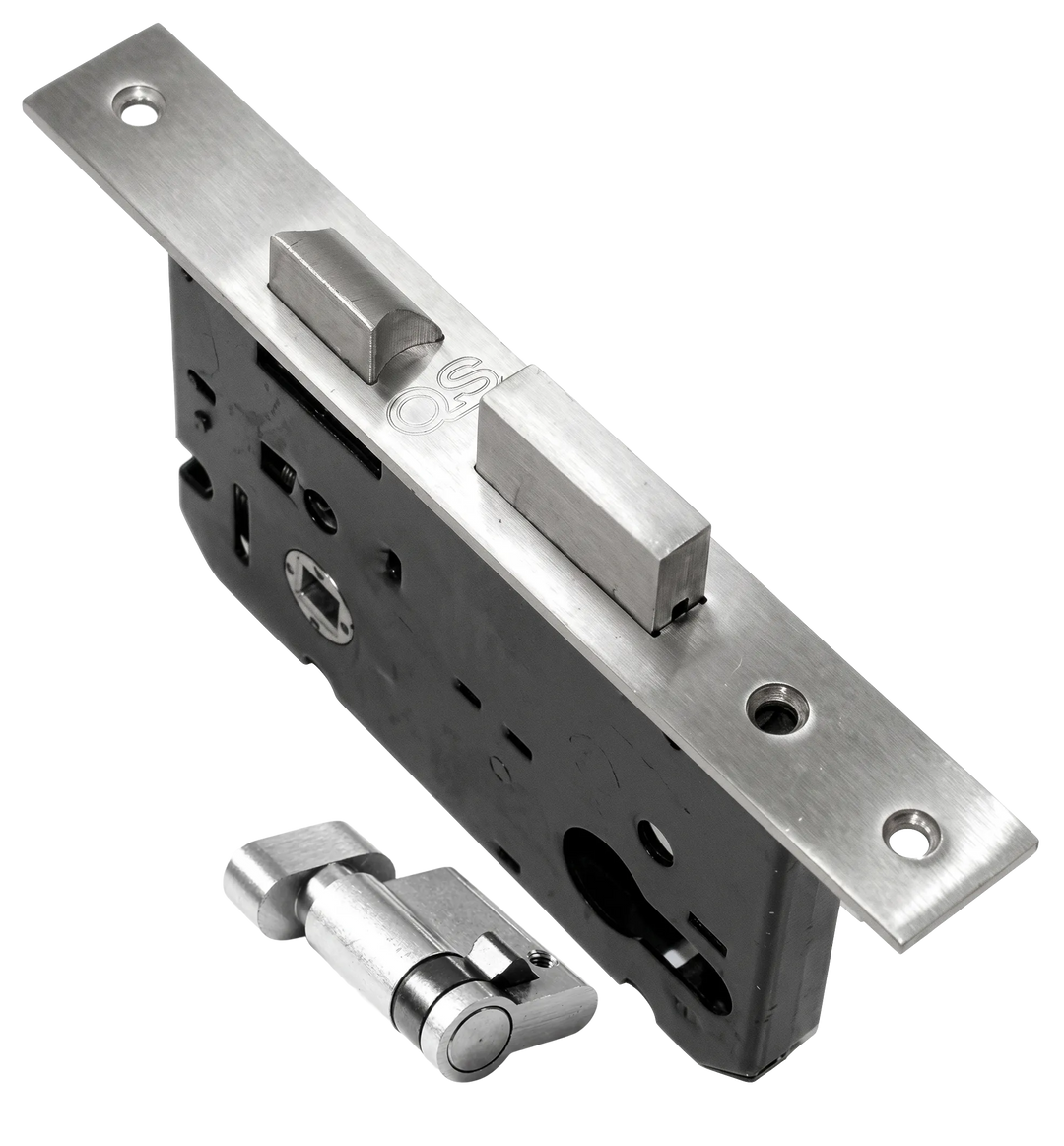 QS6055/1AS Heavy Duty Stainless Steel Latch &amp; Dead Bolt