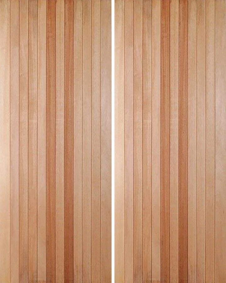 Solid Meranti BB double door pair – 1511 x 2032mm exterior hardwood