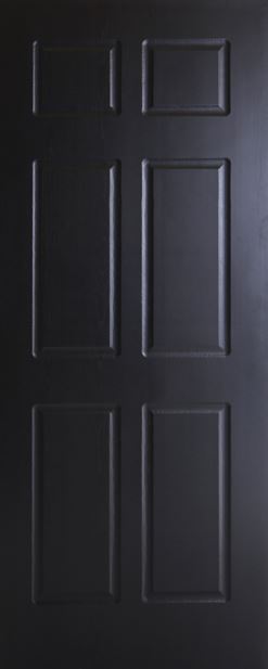 6 Panel Townhouse (Black)| Interior Doors | Designer Doors | Doors ...
