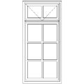 Picture of ND5F Small Pane 574W X 1215H