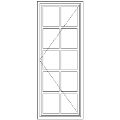 Picture of ND51 Small Pane 574W X 1490H