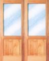 Picture of Full Pane Top Solid Bottom French Doors 1613 X 2032