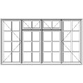 Picture of WD22F Small Pane 2100W X 1195H