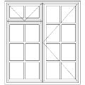 Picture of WD2F Small Pane 1060W X 1195H