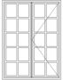 Picture for category 1490mm High Cottage Pane Windows
