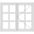 Picture of LNC2 Small Pane 1103W X 940H