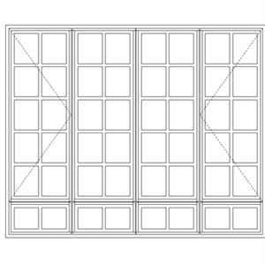 Picture of LND522/G Small Pane 2161W x 1765H