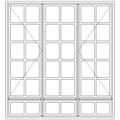 Picture of LND54/G Small Pane 1632W X 1765H