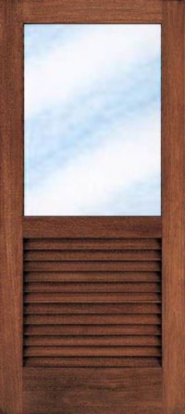 Picture of Full Pane Top Louvre Bottom 813 X 2032