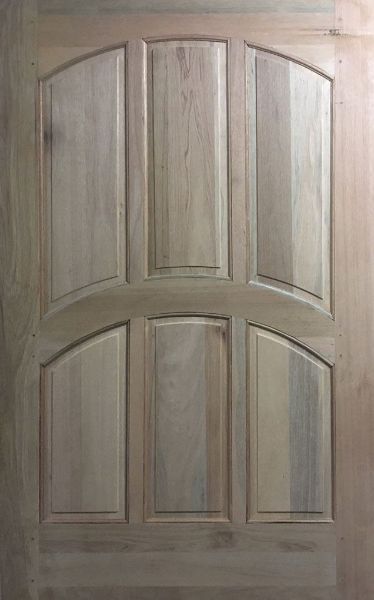 Picture of 6 Panel Curved Pivot Door 1200 X 2032