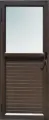Picture of Glass Top Aluminium Panel Door 900 X 2100