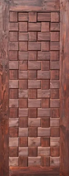 Picture of Pine Stained Weave Door 813 X 2032