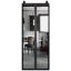 Picture of Bi-Fold Door Black Reflective 1000 X 2100