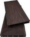 Picture of 4 Everdeck® Chocolate Brown Wood Grain Composite Decking Board