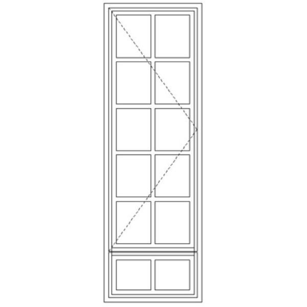 Picture of BD51/G Small Pane 574W X 1765H