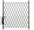 Saftidor G Slamlock Security Gate - 1800mm x 2000mm Charcoal