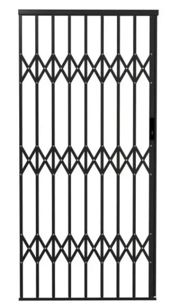 Alu-Glide Security Gate - 1000mm x 2150mm Charcoal